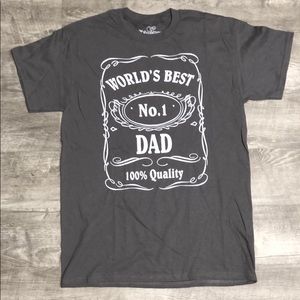 NWOT CP Fashion World’s Best Dad Medium Tee